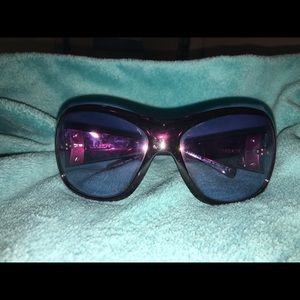 Versace Oversized Purple Sunglasses
